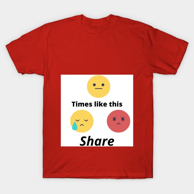 Crisis Times T-Shirt by Gnanadev